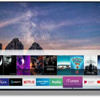 Samsung TV iTunes Movies and TV shows