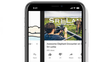 YouTube Swipe 1