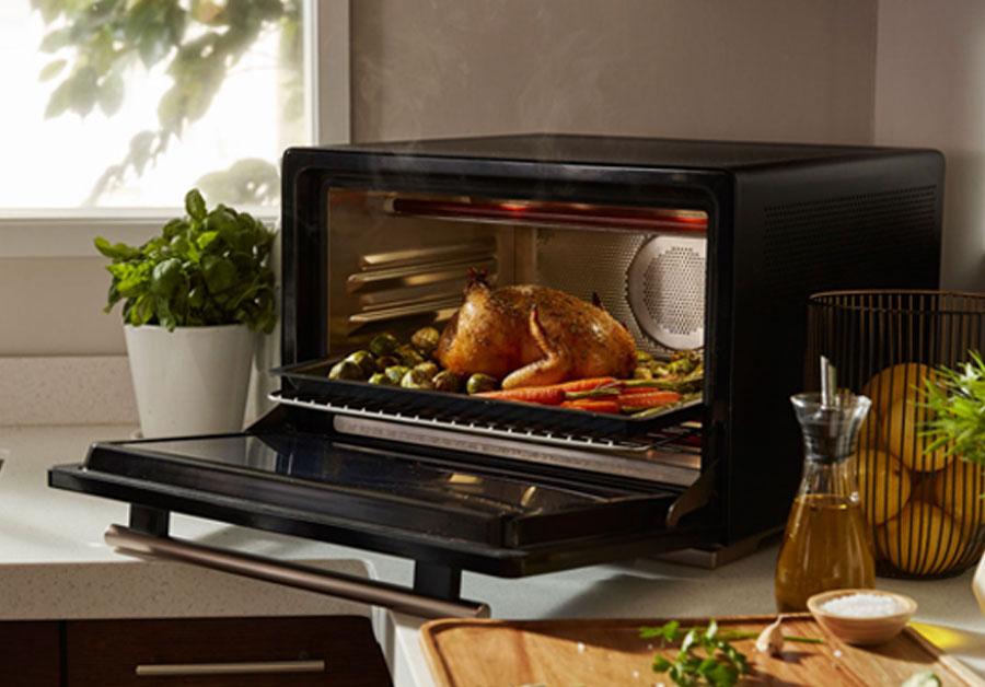 CES 2019 : le Whirlpool Smart Countertop Oven identifie les aliments qu’il chauffe 53 adaptable oven
