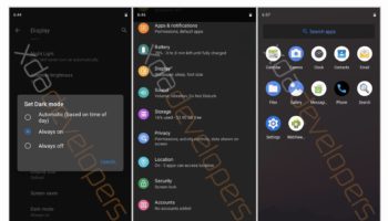 android q premieres fonctionnalites revelees notamment mode sombre 1