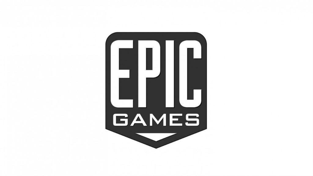 epic games logo white