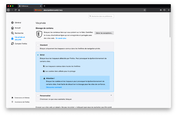 Firefox 65 ajoute de nouvelles options de confidentialité 38 image009