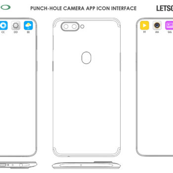 smartphone punch hole camera