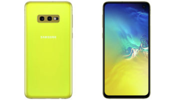 Galaxy S10e Canary Yellow