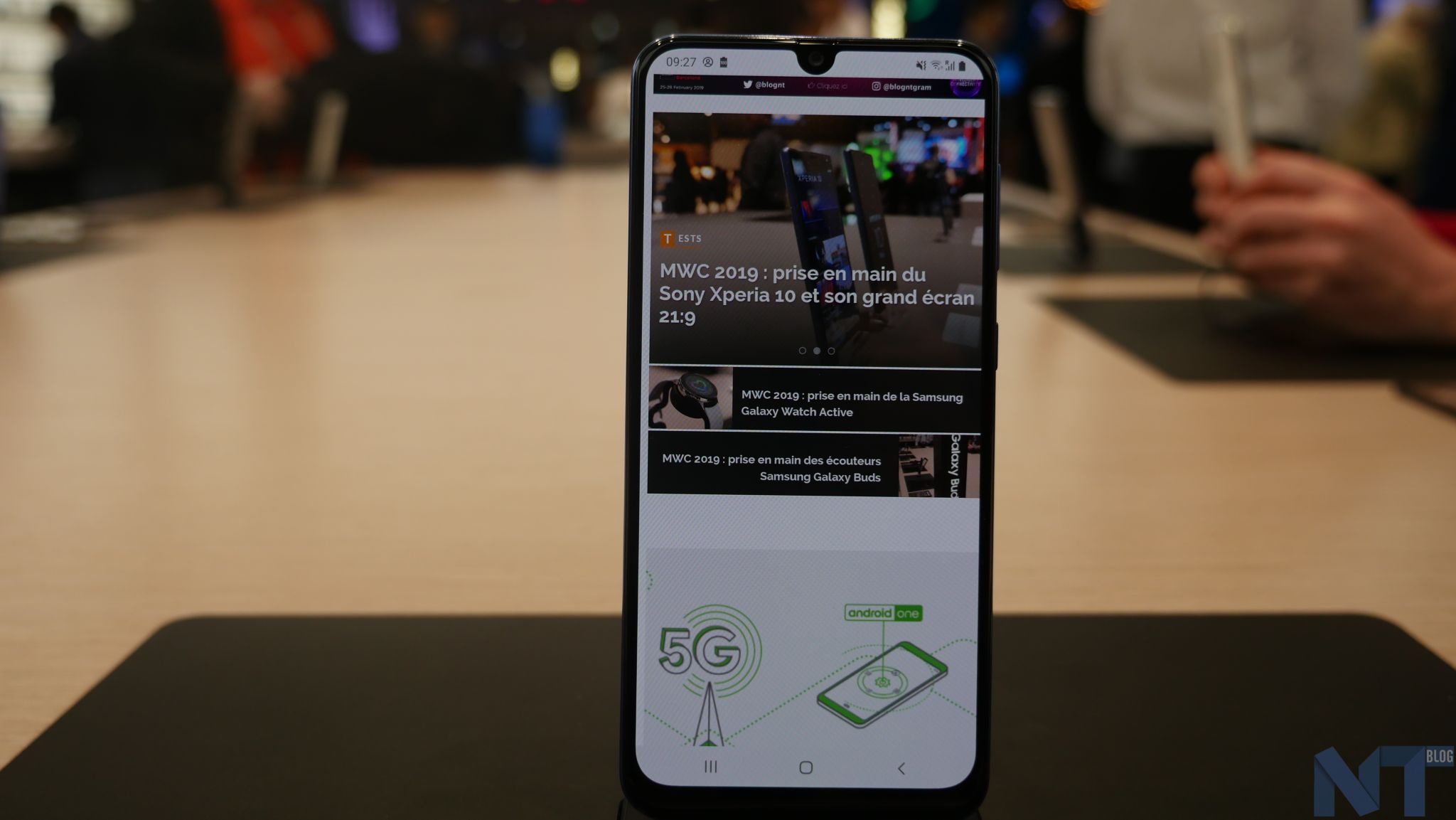 MWC 2019 : Prise en main du Samsung Galaxy A30