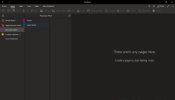 Onenote Darktheme articolo wat