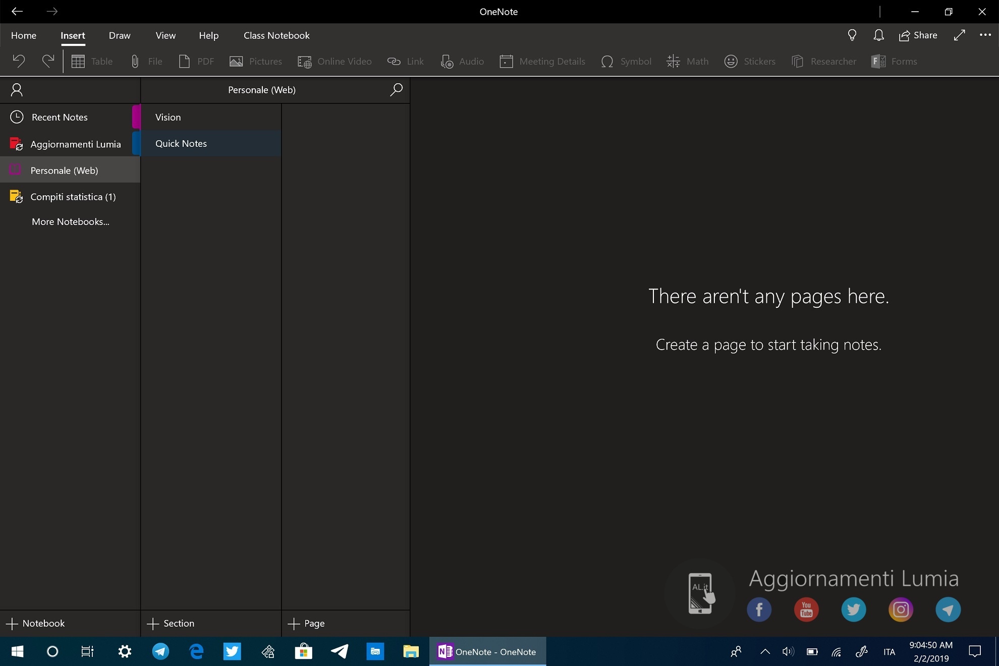 Microsoft travaille enfin sur un thème sombre pour OneNote 49 Onenote Darktheme articolo wat