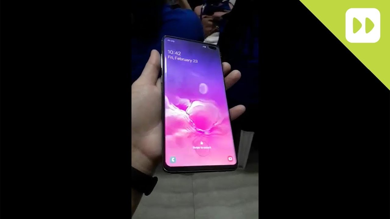 Voici une vidéo de prise en main du futur Galaxy S10+ de Samsung