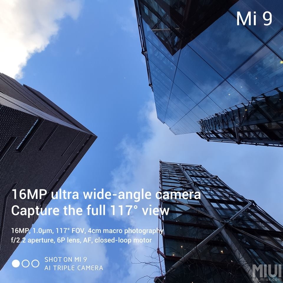 Le Xiaomi Mi 9 sera doté du Snapdragon 855, et lancé le 20 février 58 mi 9 camera 3
