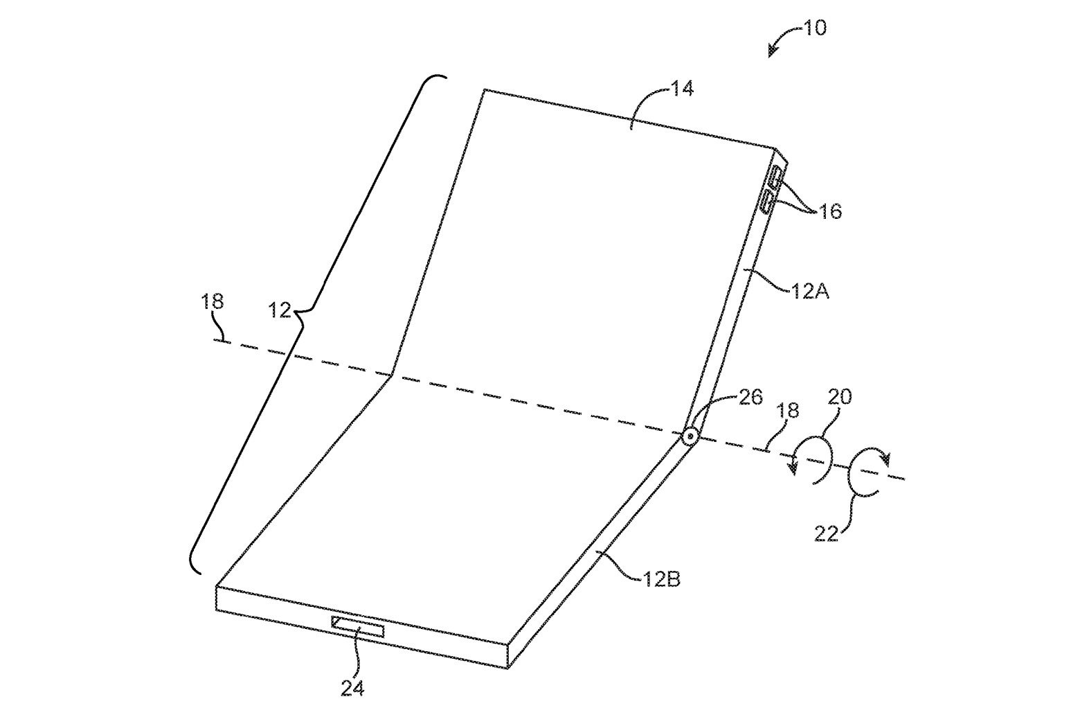 nouveau brevet accorde apple donne apercu iphone pliable