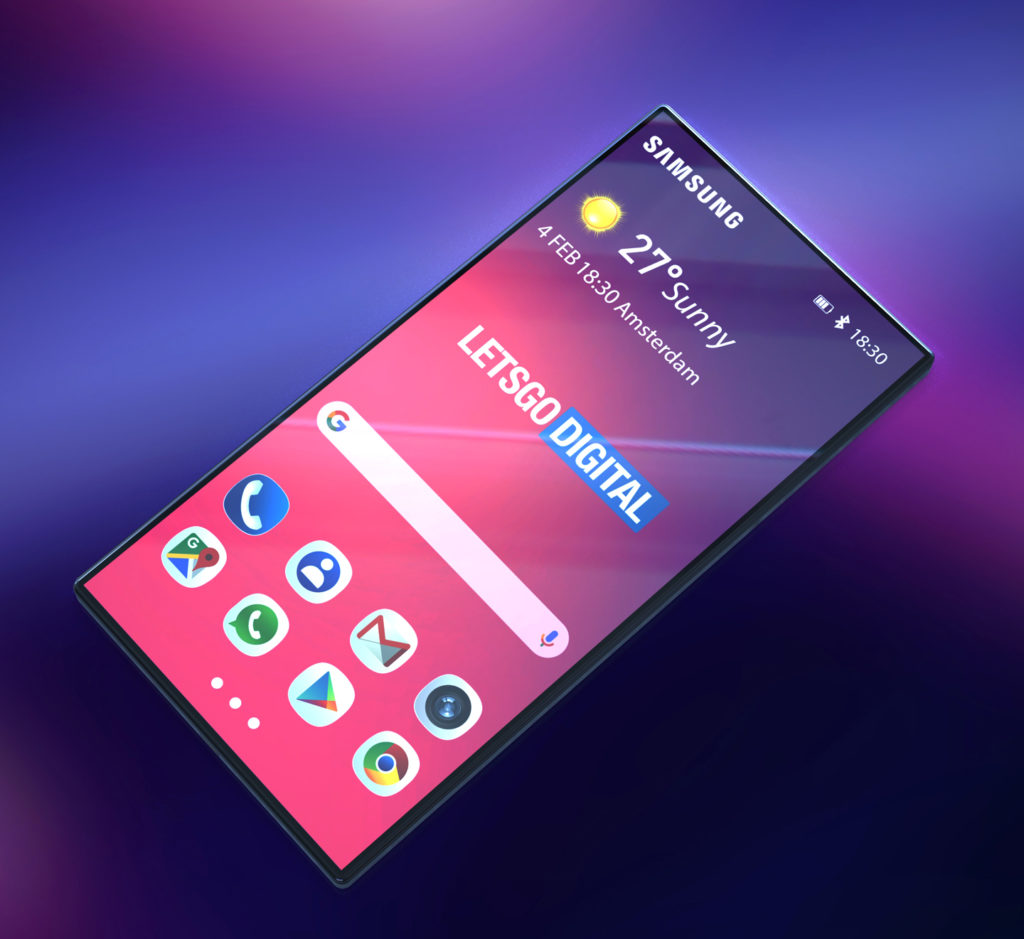 Si le futur smartphone pliable Galaxy F ressemble à ça, c'est alléchant 55 opvouwbare smartphone