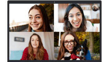 skype blur