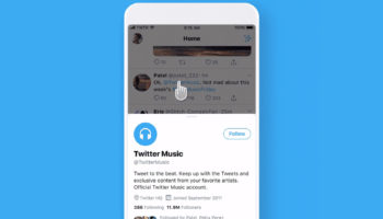 twitter mini profile