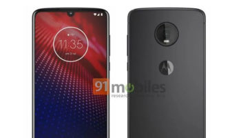 Moto Z4 press render leak