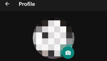 PROFILE DARK MODE