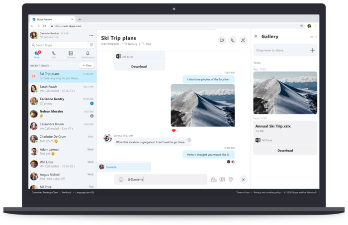 Le nouveau Skype pour le Web est disponible, mais délaisse Linux et Firefox