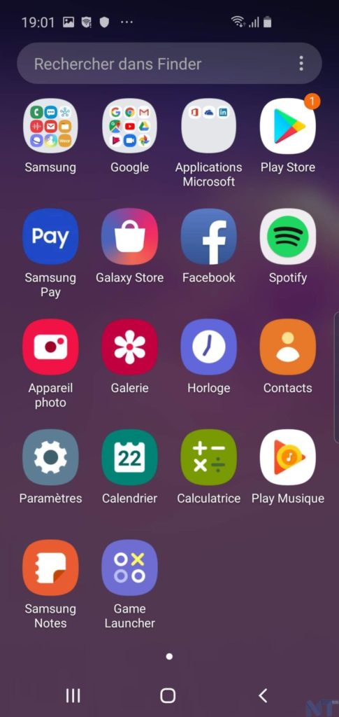 Test du Galaxy S10e : un puissant modèle compact 26 Galaxy S10e Screenshot 20190422 190138 Samsung Experience Home