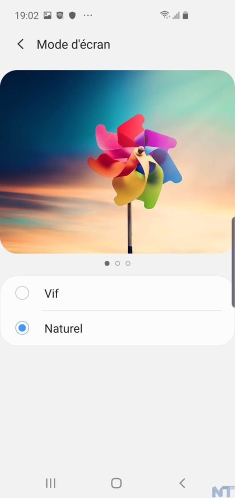 Test du Galaxy S10e : un puissant modèle compact 23 Galaxy S10e Screenshot 20190422 190214 Settings