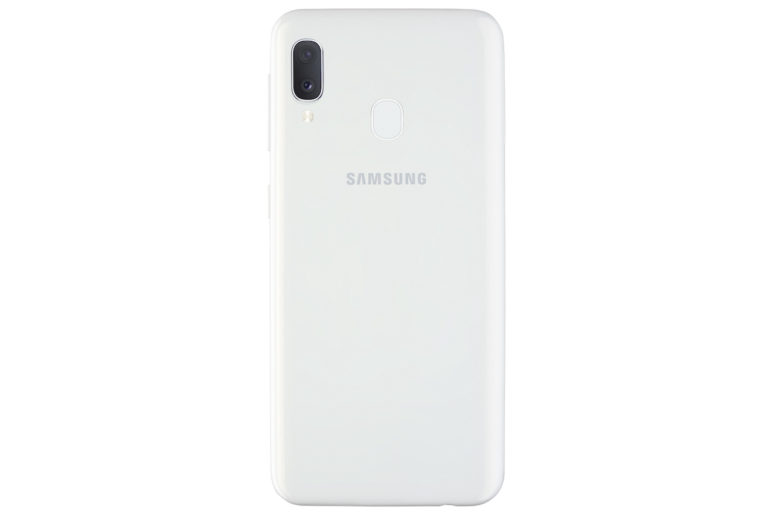 SM A405FN DS 002 Back White R041