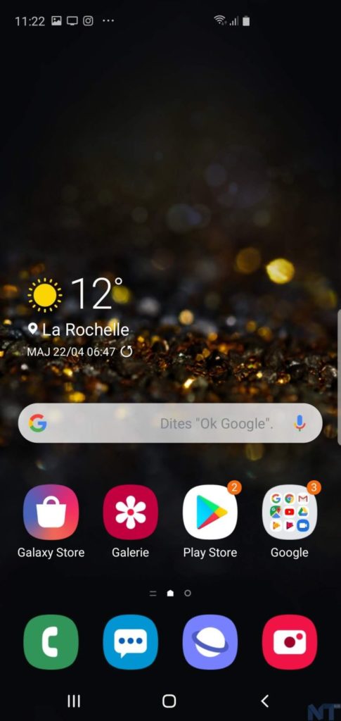 Test du Galaxy S10+ : trois caméras, un écran époustouflant 32 Screenshot 20190422 112242 One UI Home BlogNT