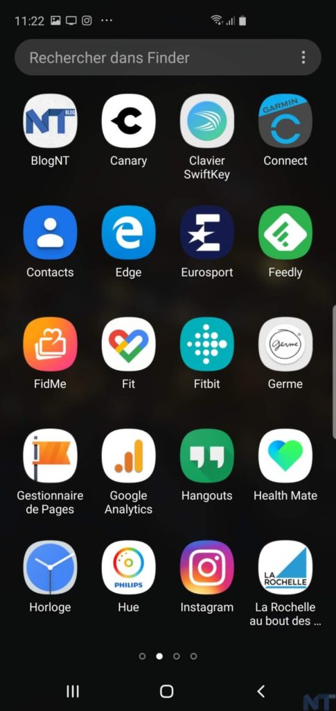 Test du Galaxy S10+ : trois caméras, un écran époustouflant 33 Screenshot 20190422 112248 One UI Home BlogNT