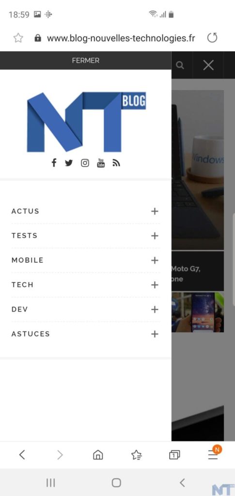 Test du Galaxy S10+ : trois caméras, un écran époustouflant 41 Screenshot 20190422 185912 Samsung Internet BlogNT