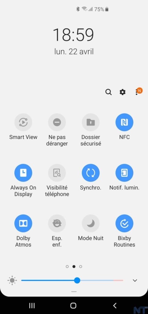 Test du Galaxy S10+ : trois caméras, un écran époustouflant 42 Screenshot 20190422 185948 One UI Home BlogNT