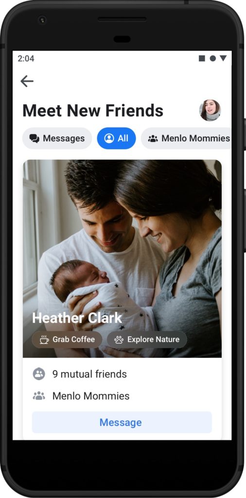 Facebook en 2019 : tout est question de communauté et de vie privée 59 home 1