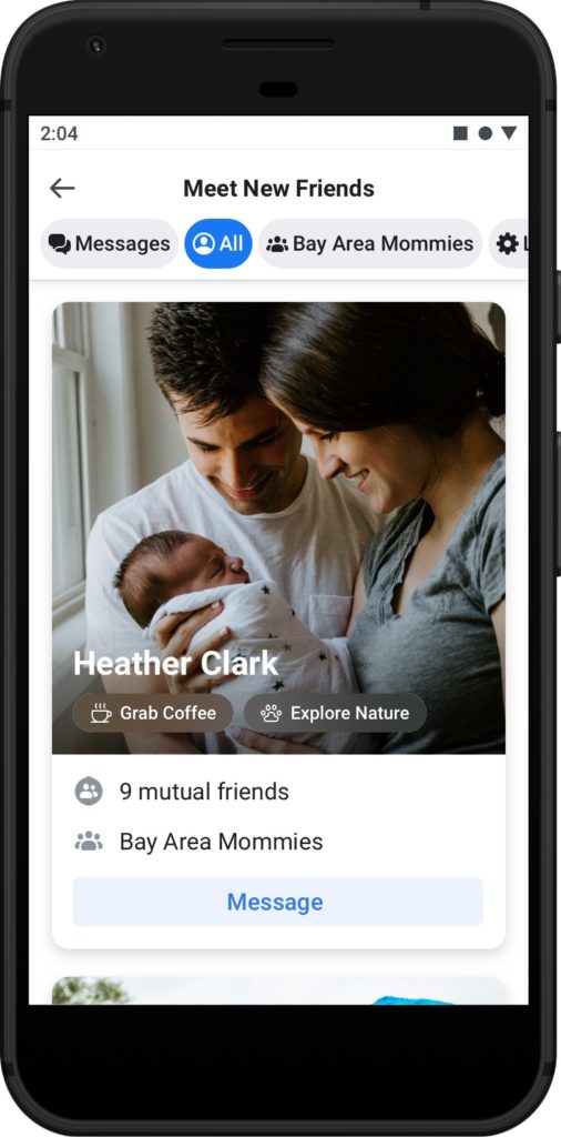 Facebook en 2019 : tout est question de communauté et de vie privée 60 home 2