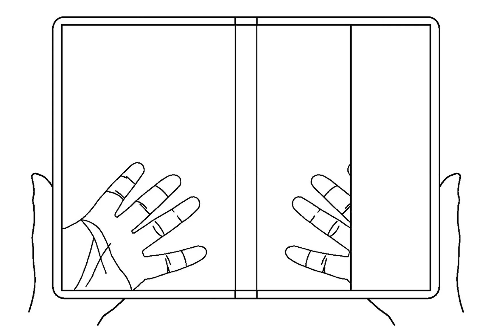 lg transparent foldable