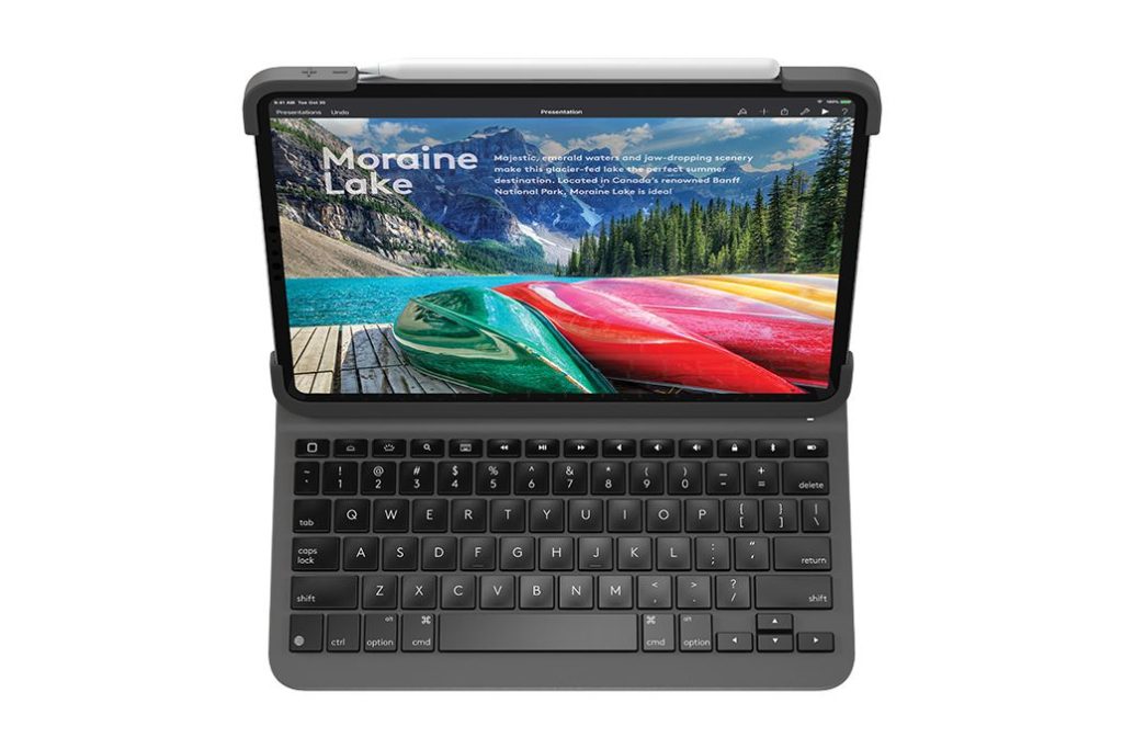 Le nouveau Logitech Slim Folio Pro habille parfaitement l'iPad Pro 54 logitech ipad pro