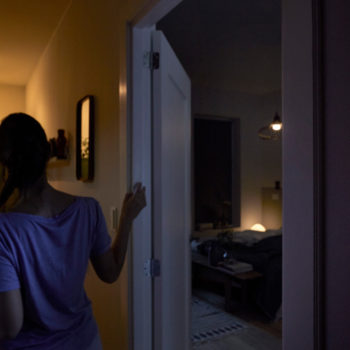 philips hue motion sensor hallway night time