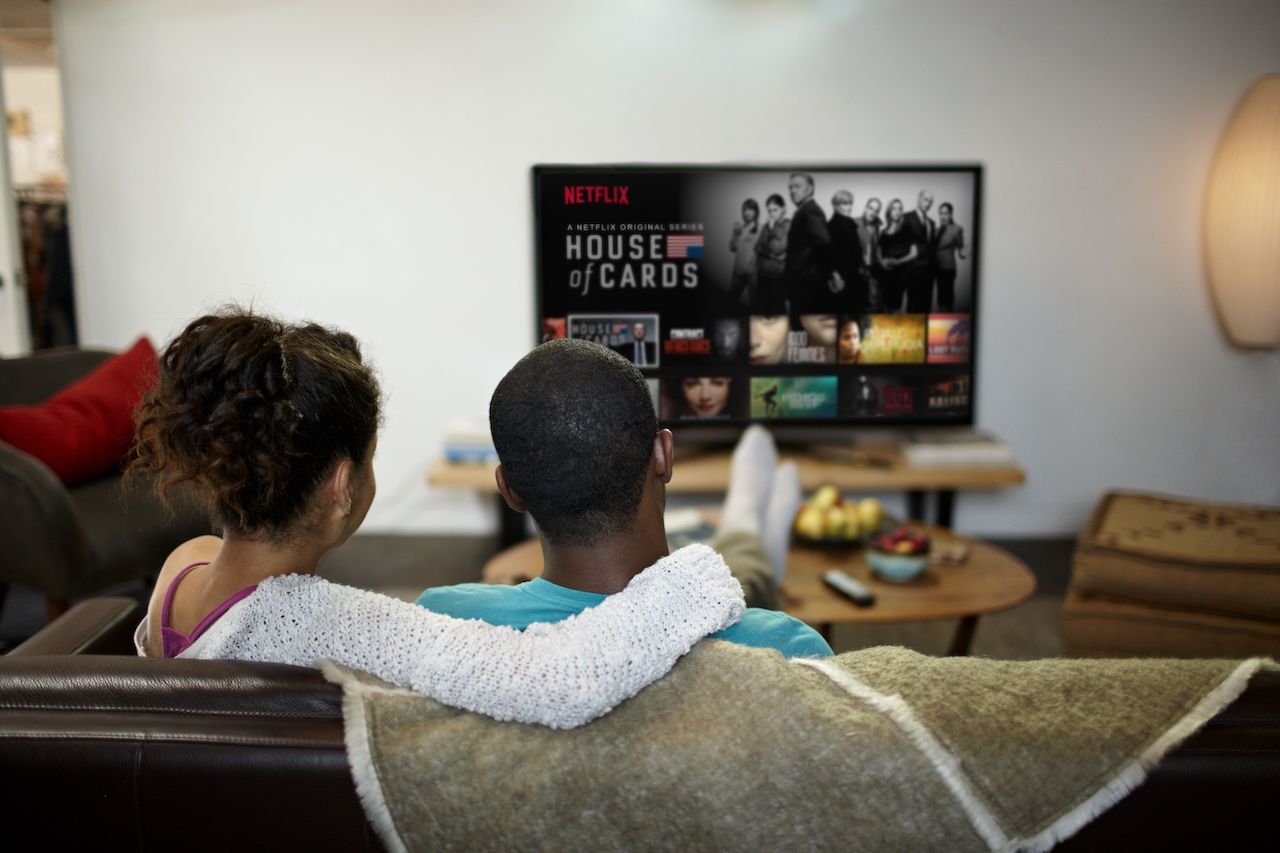 tech netflix lifestyle shot
