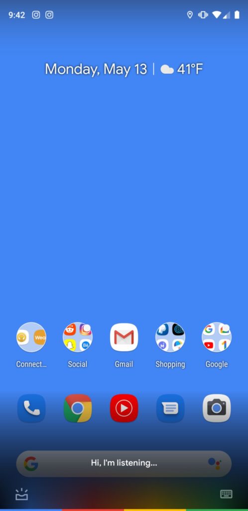 New Google Assistant design 1