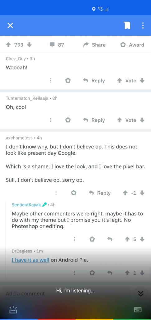 New Google Assistant design 3