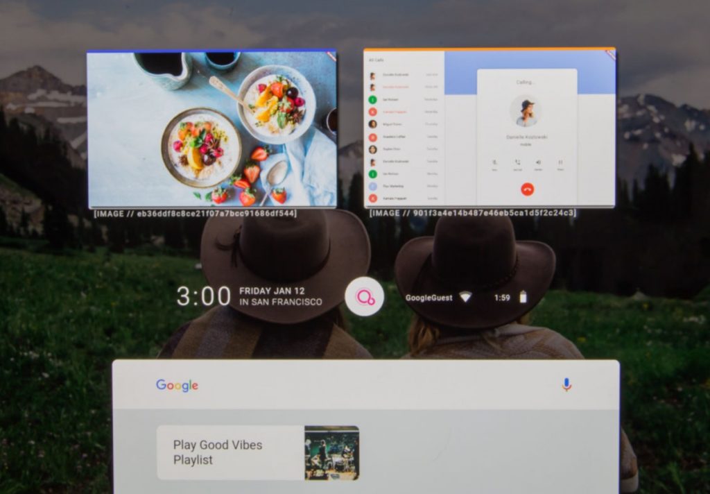 This is Googles Fuchsia OS runni