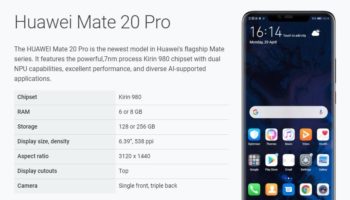 huawei back in android q beta te