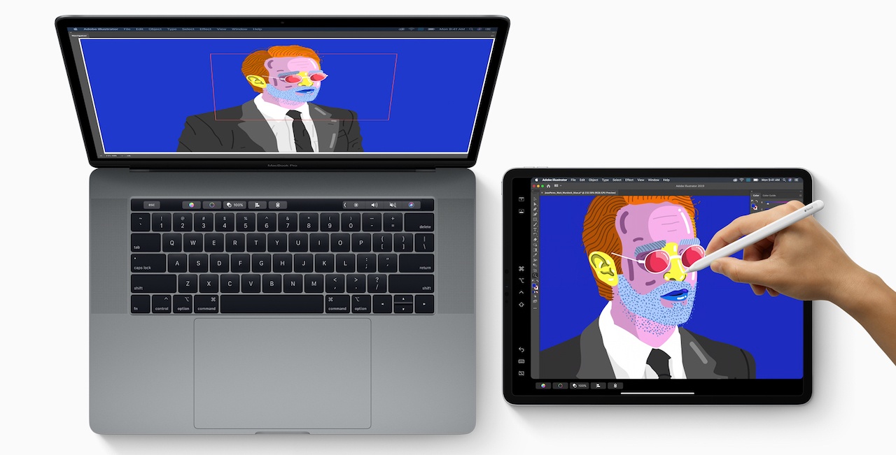 Apple previews macOS Catalina sidecar with iPad Pro 06032019