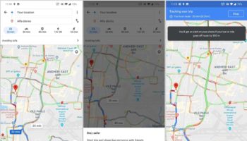 Google Maps off route