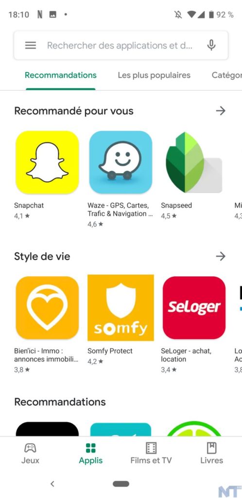 Google met enfin à jour l'application Play Store avec son design tout blanc 44 Google Play Store 3
