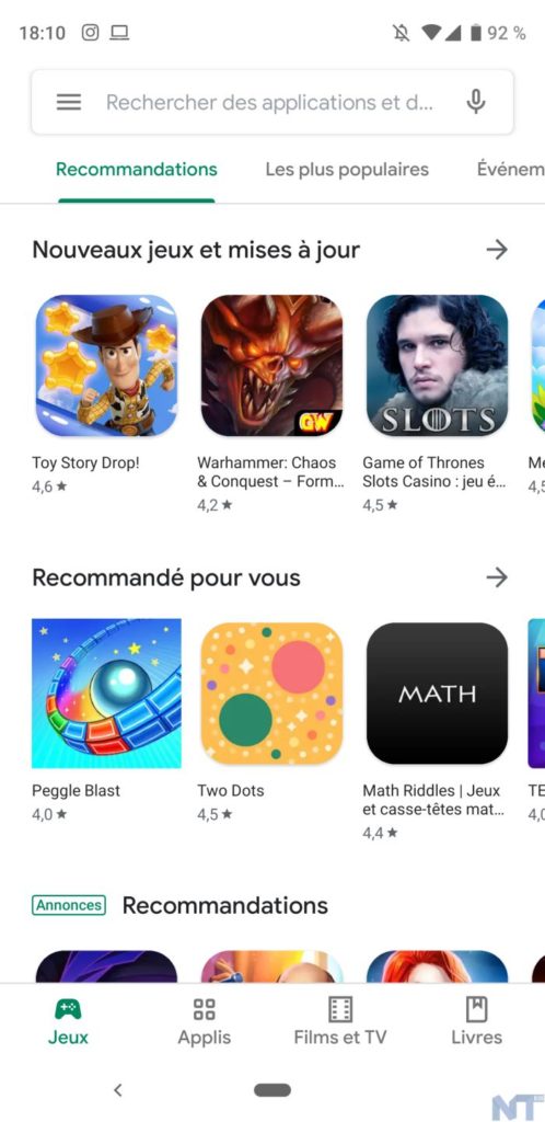 Google met enfin à jour l'application Play Store avec son design tout blanc 43 Google Play Store 4