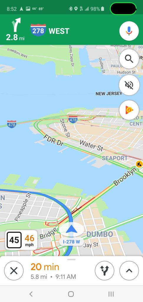 Google Maps va vous avertir si vous dépassez la vitesse autorisée 46 Maps Speedometer speeding 1