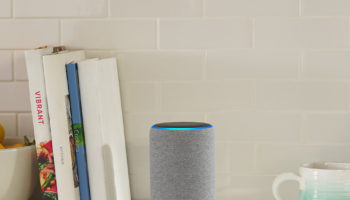 Echo Plus Heather Gray Kitchen