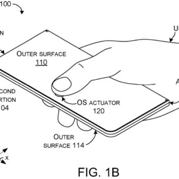 Foldable phone patent