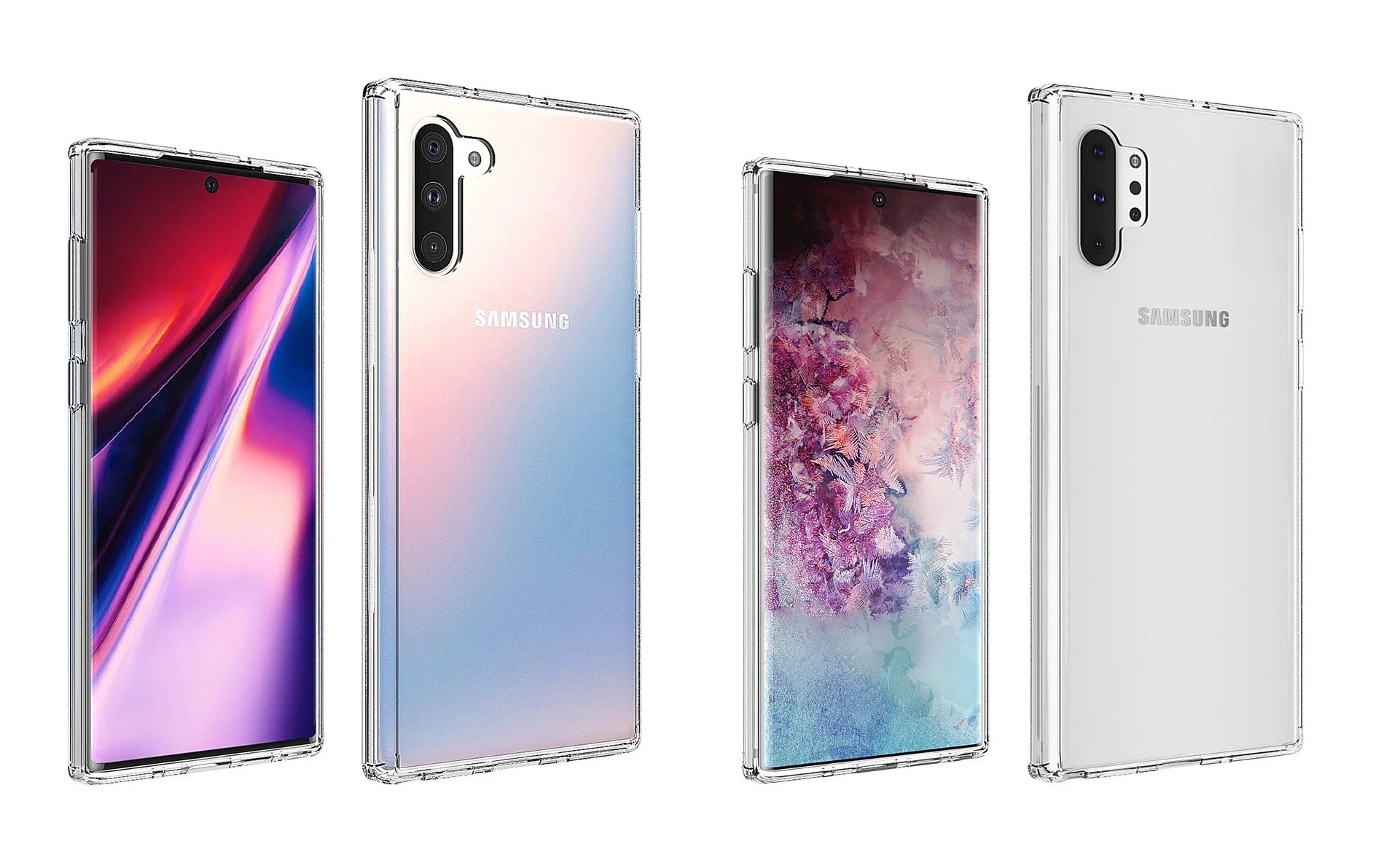 Galaxy Note 10 clear case render 7