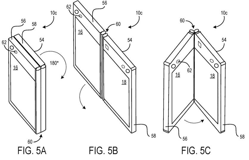 Patent for foldable PC