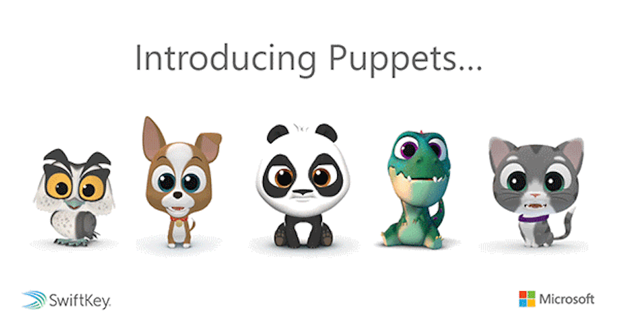 Puppets moving social image