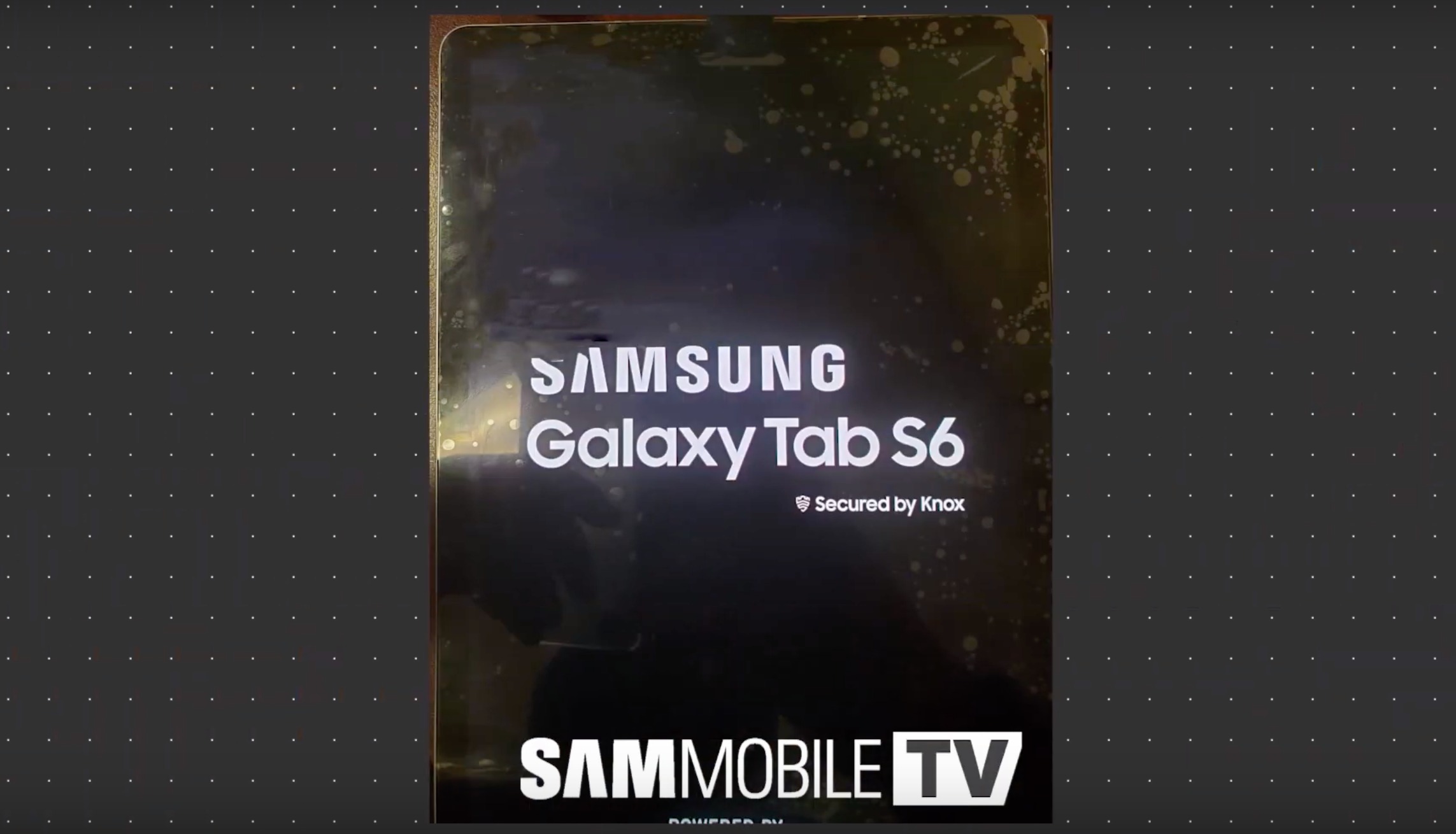 galaxy tab s6 leaked 1