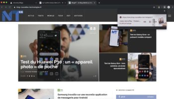 google teste bouton lecture pour barre outils chrome 1