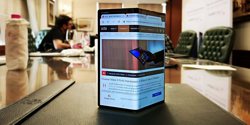 huawei mate x foldable